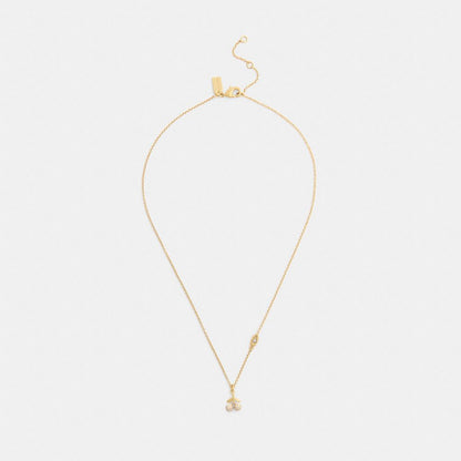 Pavé Cherry Pendant Necklace