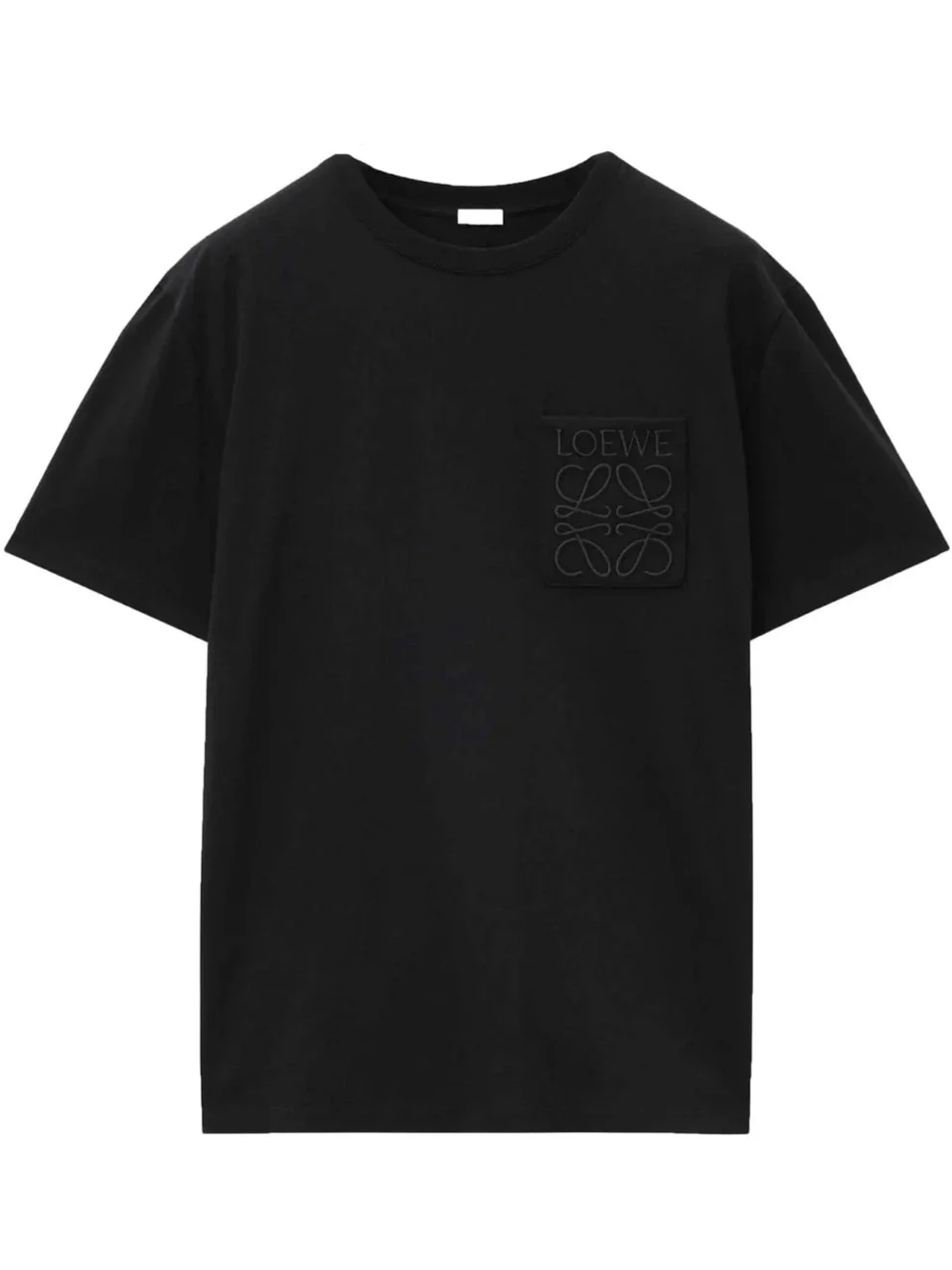 Loewe Tonal Pocket Relaxed Fit Black T-Shirt