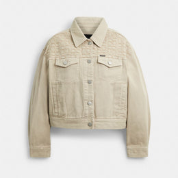 Garment Dyed Denim Jacket