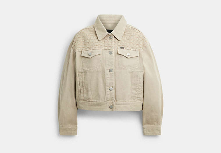 Garment Dyed Denim Jacket
