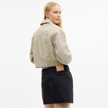 Garment Dyed Denim Jacket