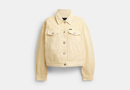 Garment Dyed Denim Jacket