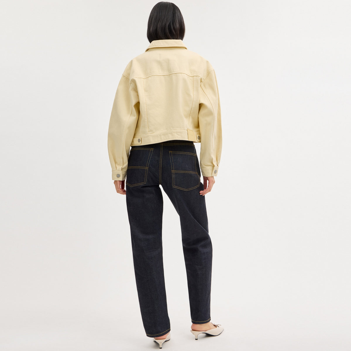 Garment Dyed Denim Jacket