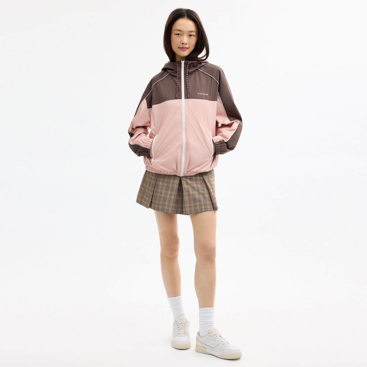 Hooded Windbreaker
