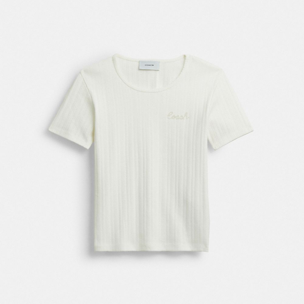 Pointelle T-Shirt