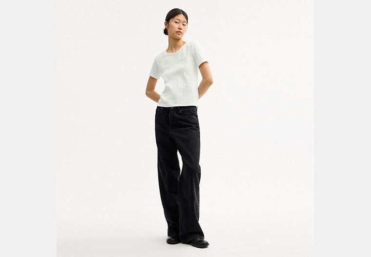 Pointelle T-Shirt