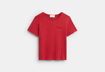 Pointelle T-Shirt