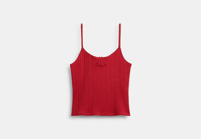 Pointelle Tank