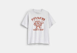 Pretzel Relaxed T-Shirt In Organic Cotton