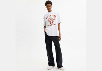 Pretzel Relaxed T-Shirt In Organic Cotton