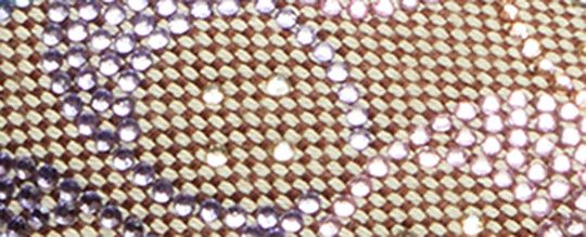Holly Sandal In Crystal Signature Jacquard