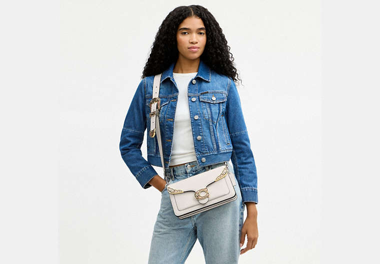 Tabby Shoulder Bag 26 With American Craft Buckle