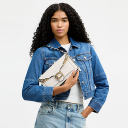 Tabby Shoulder Bag 26 With American Craft Buckle