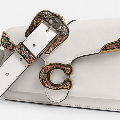 Tabby Shoulder Bag 26 With American Craft Buckle