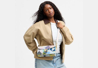 Tabby Shoulder Bag 26 With American Craft Quilting