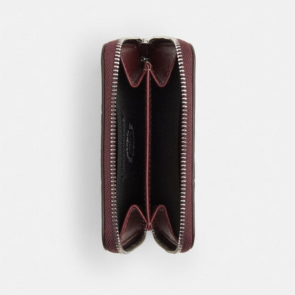 Zip Around Wallet In Upcrafted Leather