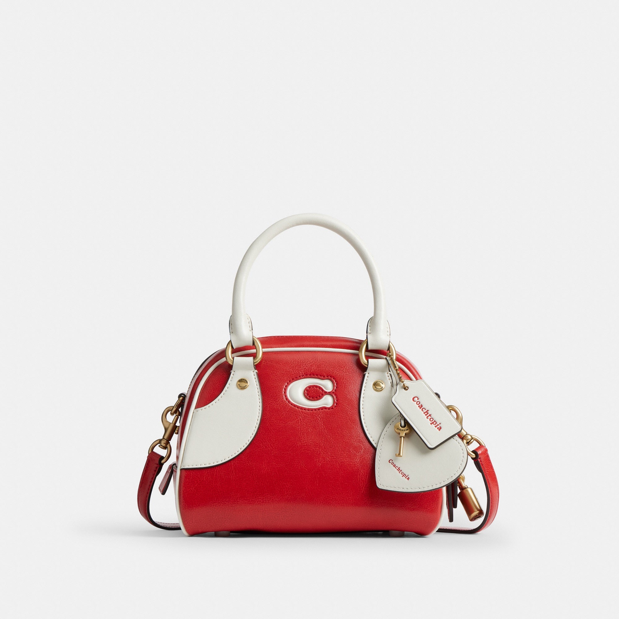 Bowling Top Handle Bag