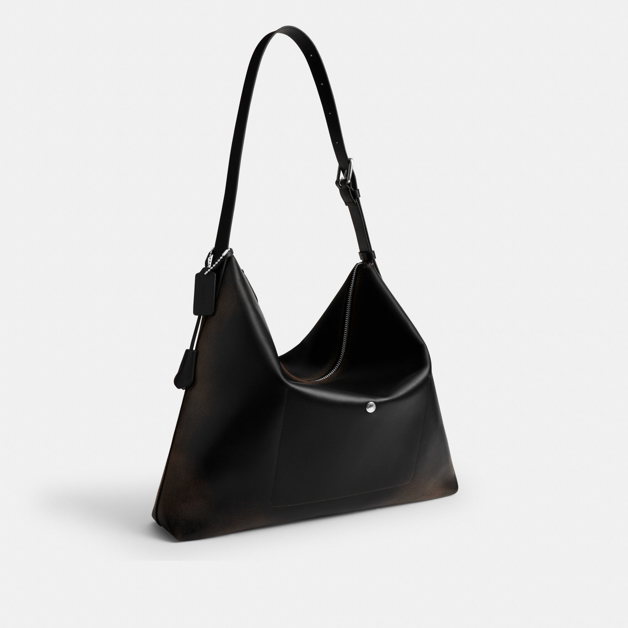 Mott Messenger Bag In Loved Leather