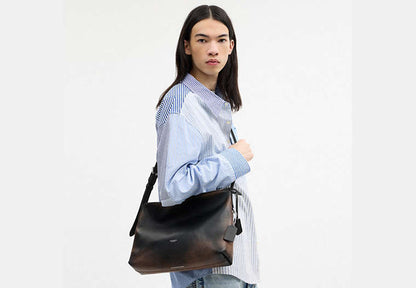 Mott Messenger Bag 33 In Loved Leather
