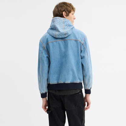 Signature Denim Zip Jacket