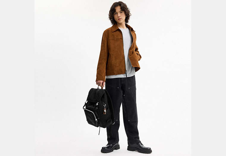 Logan Backpack In Signature Nylon