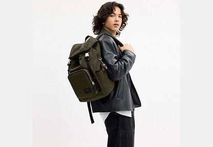 Logan Backpack In Signature Nylon
