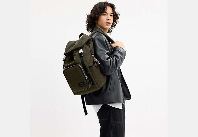 Logan Backpack In Signature Nylon