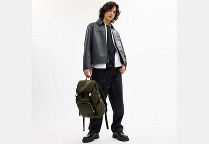 Logan Backpack In Signature Nylon