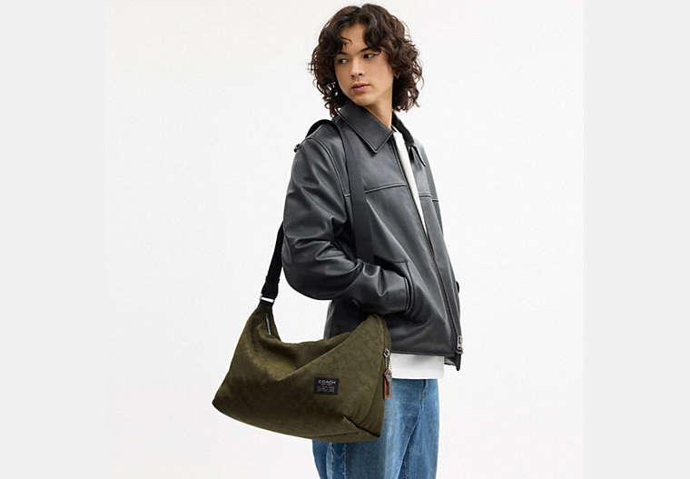 Leo Crossbody In Signature Nylon