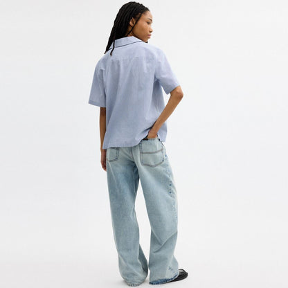 Coach | Brain Dead Darby Dino Short Sleeve Button Up Shirt