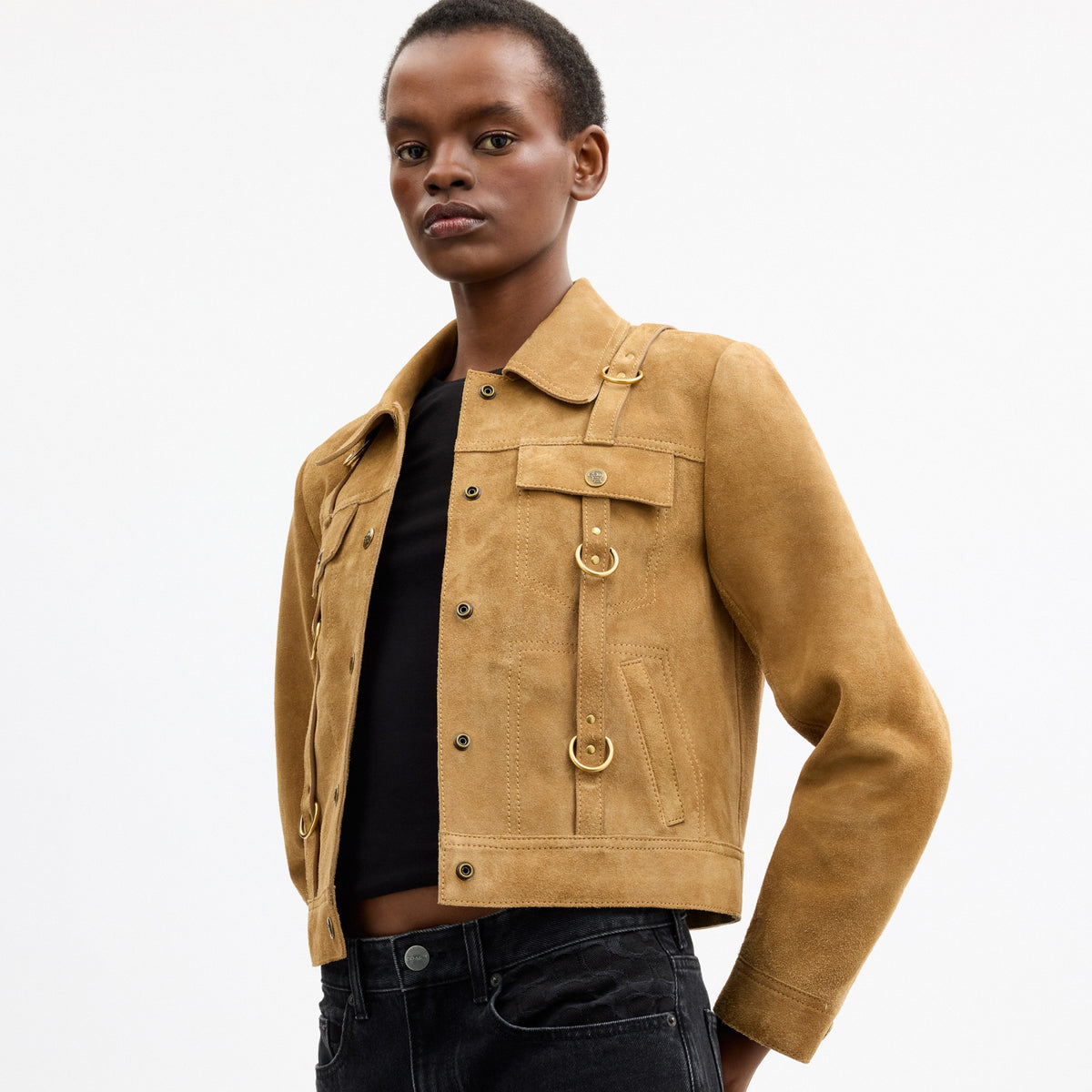 Coach | Brain Dead Suede Strap Jacket
