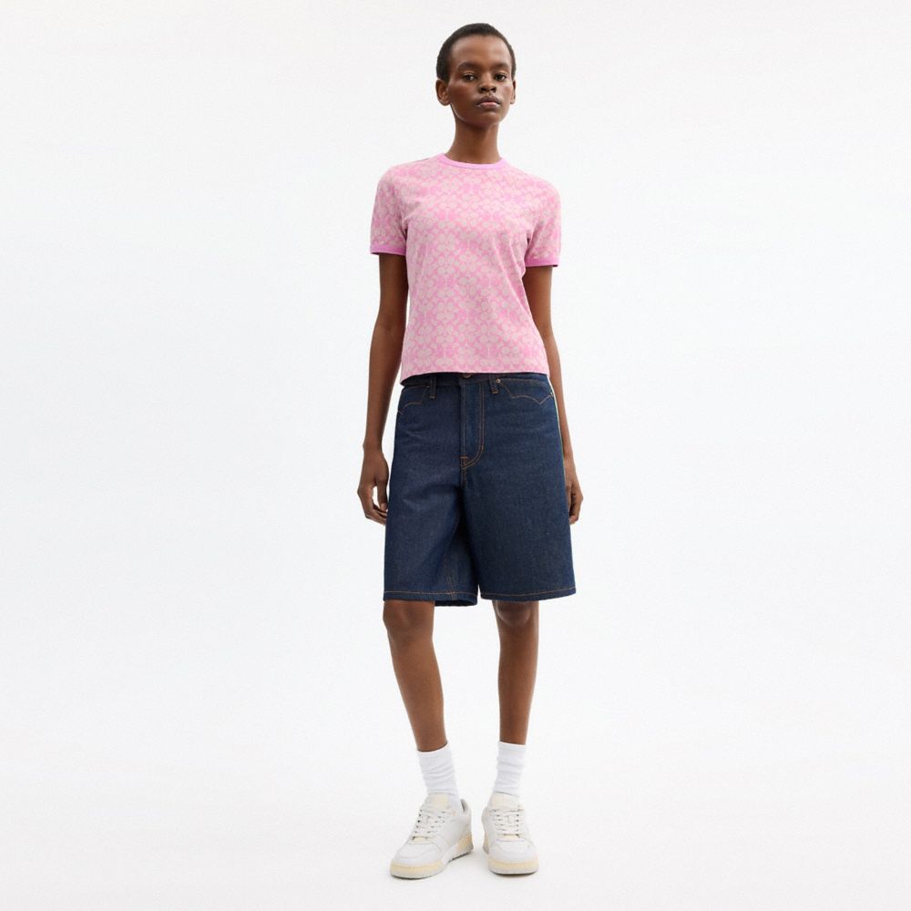 Coach | Brain Dead Signature Ringer T-Shirt