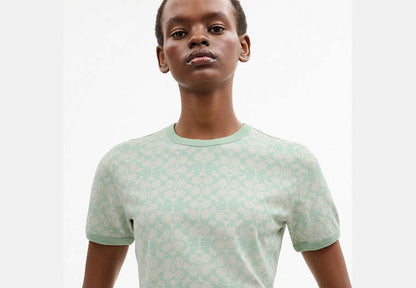 Coach | Brain Dead Signature Ringer T-Shirt
