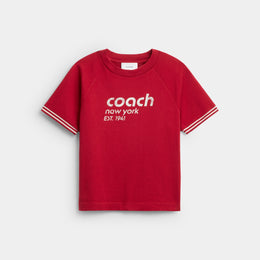 Raglan Jersey T-Shirt In Organic Cotton