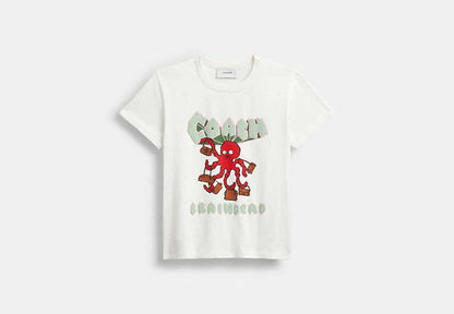 Coach | Brain Dead Octopus 90's T-Shirt