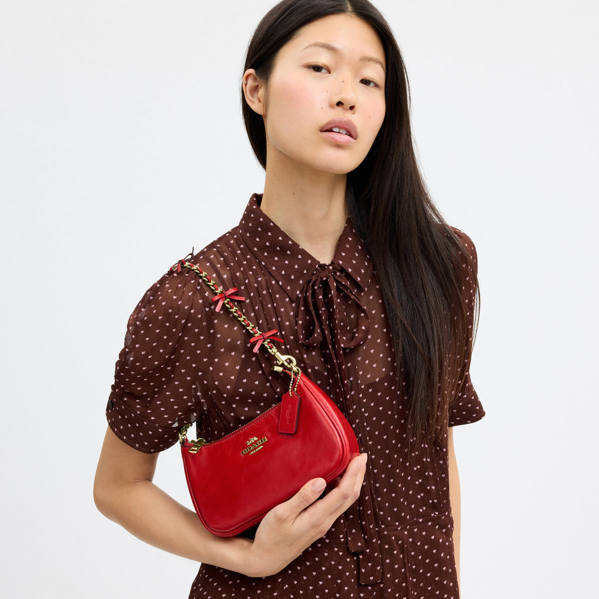 Teri Mini Crossbody Bag With Bows