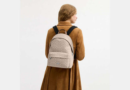 Taylor Small Backpack In Signature Canvas