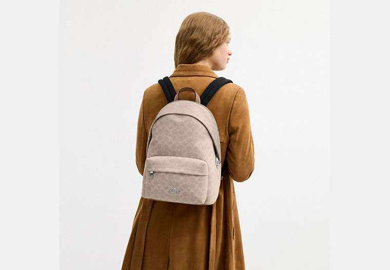 Taylor Small Backpack In Signature Canvas