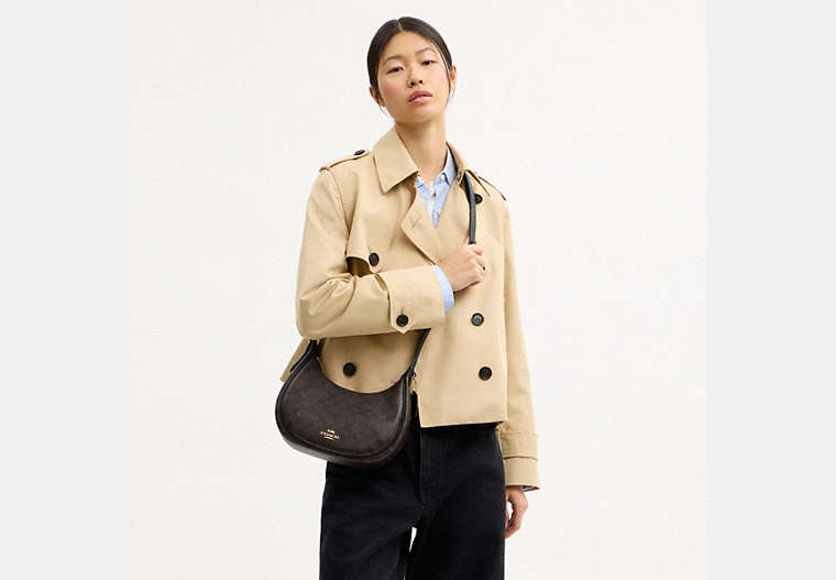 Emily Shoulder Bag In Signature Canvas