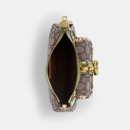 Ashton Mini Shoulder Bag In Signature Jacquard