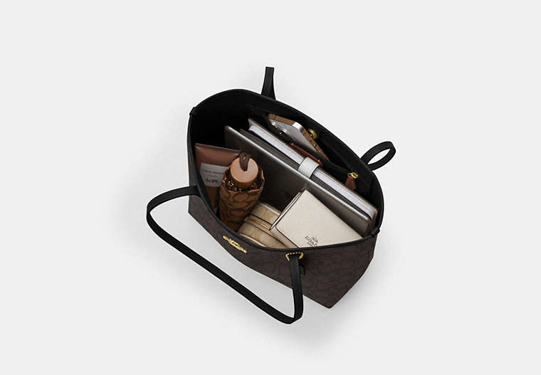 Medium City Tote Bag In Signature Canvas