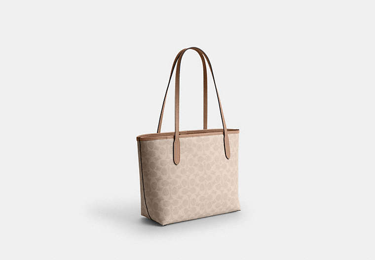 Medium City Tote Bag In Signature Canvas