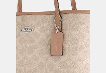 Medium City Tote Bag In Signature Canvas