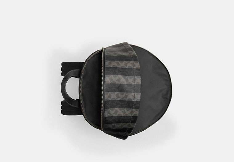 Taylor Backpack In Signature Canvas With Stripes