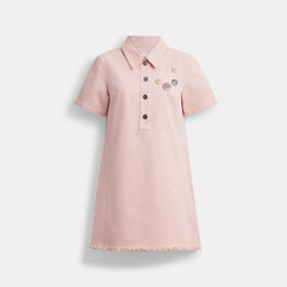 Coach | Brain Dead Short Sleeve Denim Mini Dress