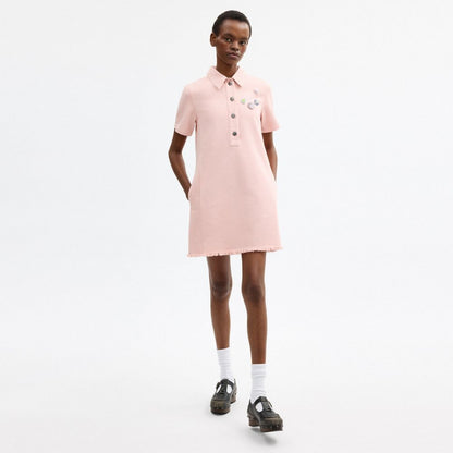 Coach | Brain Dead Short Sleeve Denim Mini Dress