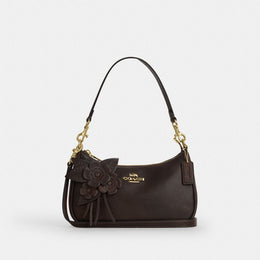 Teri Shoulder Bag With Floral Applique