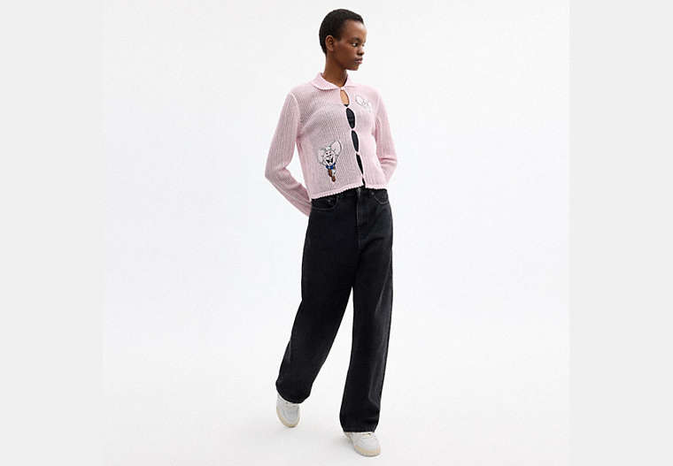 Coach | Brain Dead Kachi Mouse Cardigan In Organic Cotton