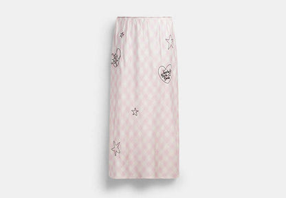 Coach | Brain Dead Embroidered Slip Skirt