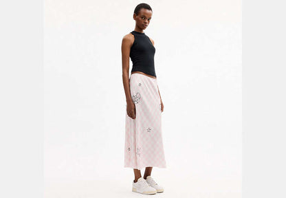Coach | Brain Dead Embroidered Slip Skirt